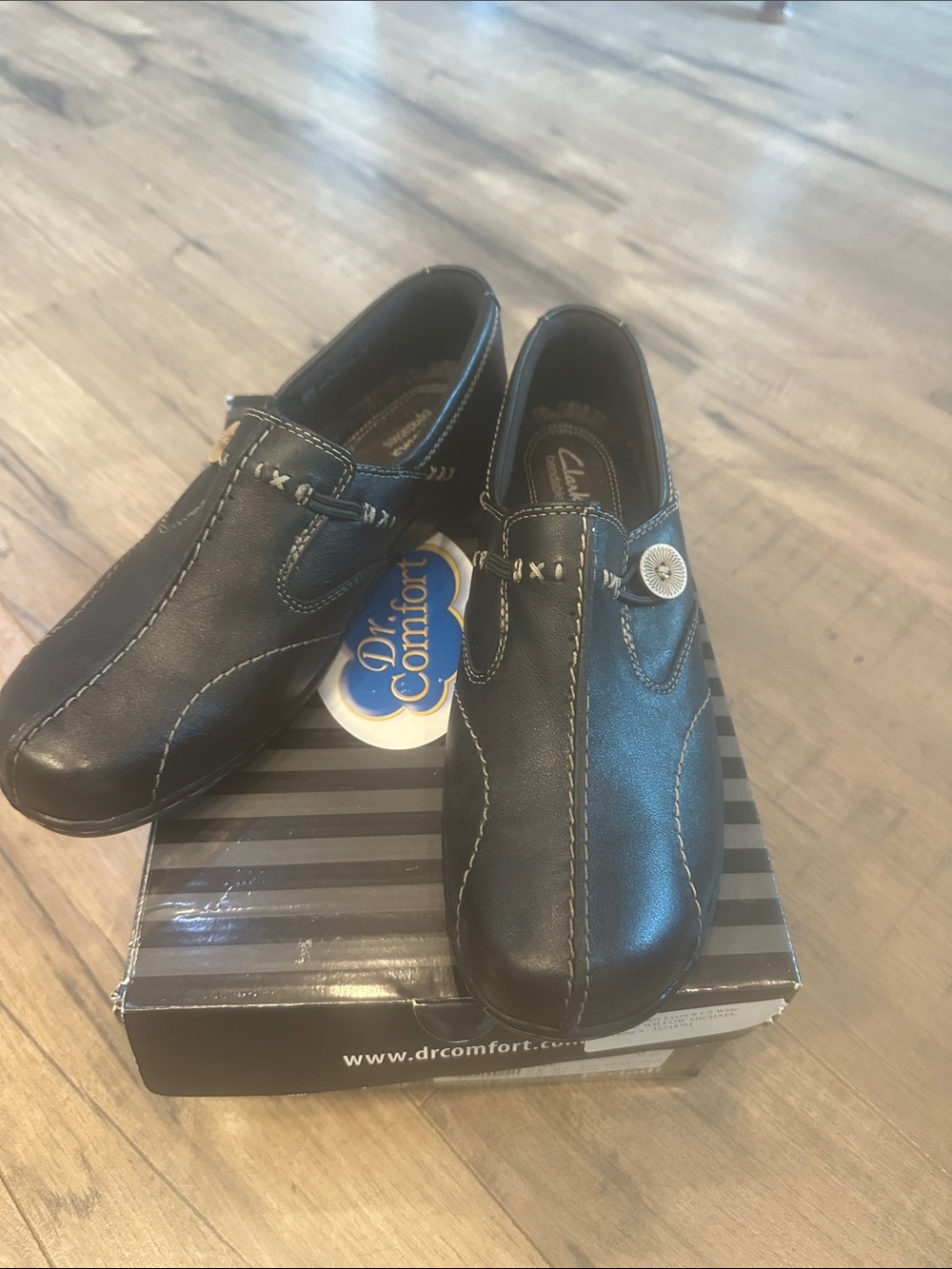 Clark’s leather shoes for women